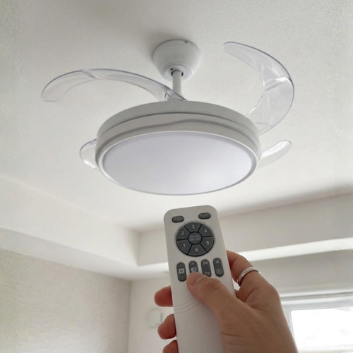 BrisaLuz™ Ventilador de techo con luz LED inteligente